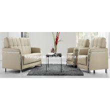 Tan Color Sofa Waiting Room Sofa Lobby Sofa (FOH-8086)